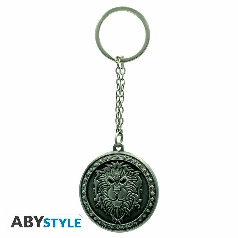 Брелок 3D World of Warcraft Alliance Keychain Варкрафт Альянс 