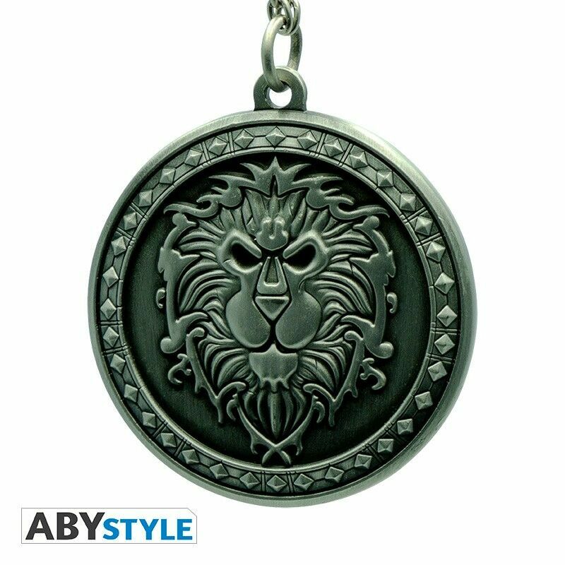 Брелок 3D World of Warcraft Alliance Keychain Варкрафт Альянс 