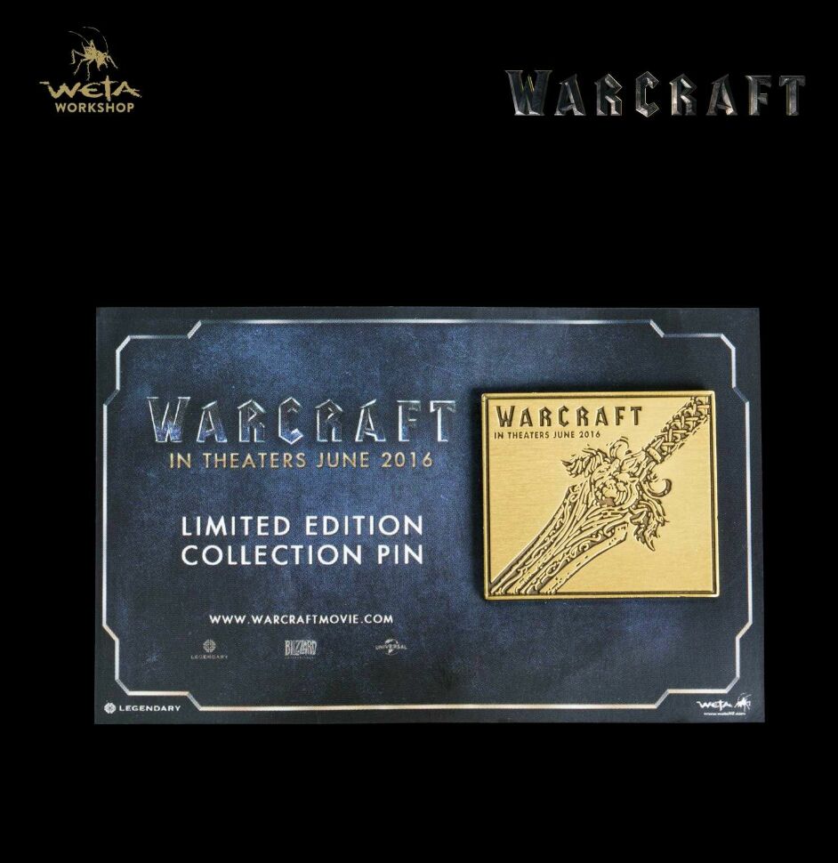 Значок Warcraft - Alliance collectible Pin - Sword 