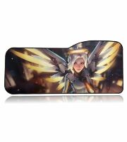 Коврик Overwatch Large Gaming Mouse Pad - Mercy Ангел (70*32 см) Curve