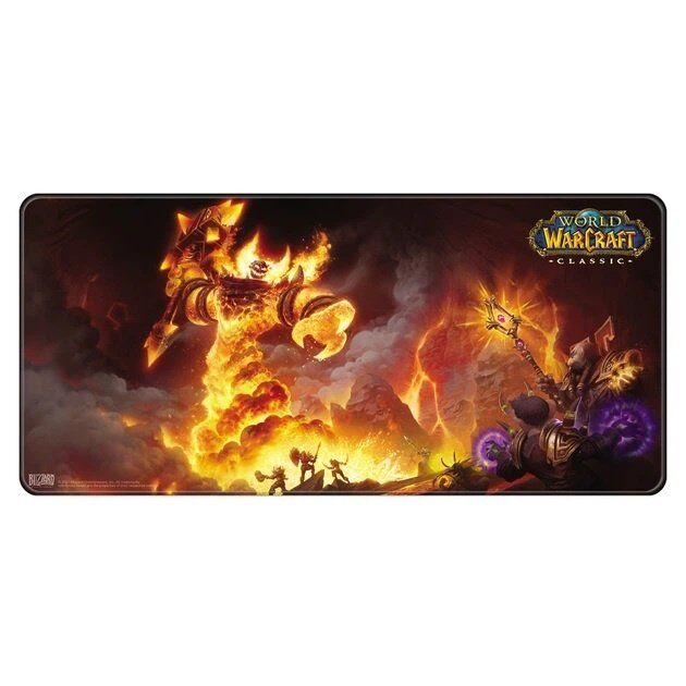 Килимок ігрова поверхня Blizzard World Of Warcraft Classic Ragnaros Рагнарос XL (90*42 cm) 