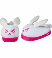 Тапочки Overwatch Bunny White Pink D.Va Home Slippers