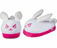 Тапочки Overwatch Bunny White Pink D.Va Home Slippers 