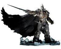 DC World of Warcraft Arthas Menethil The Lich King Deluxe  Action Figure 