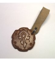 Брелок World of Warcraft Horde Keychain (шкіра)