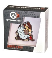 Значок Blizzard Overwatch Brigitte & Mitzi Cat Collectors Edition Pin