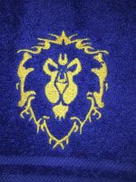 Рушник зі знаком Альянсу (Alliance World of Warcraft Towel) 35 x 62 cm 