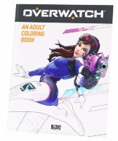 Розфарбування Overwatch Adult Coloring Book 