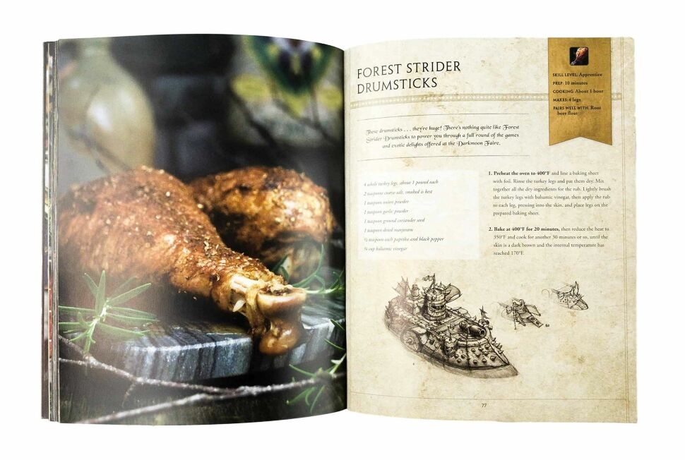 Книга World of Warcraft: The Official Cookbook (мяка палітурка) (Eng) 