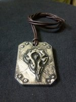 Медальйон ABS-пластик World of Warcraft Horde №2 