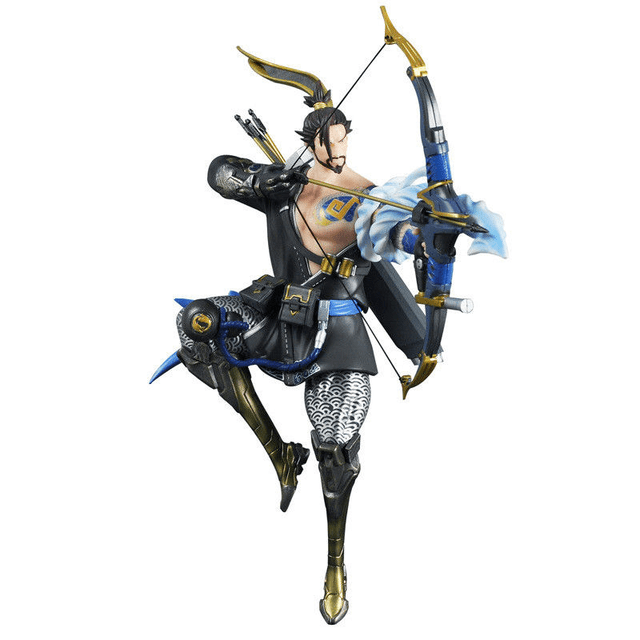 Статуэтка Overwatch Hanzo Statue Color Figure Хандзо 28 см 