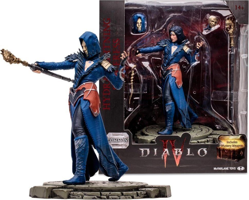 Фігурка McFarlane Diablo IV Hydra Lightning Sorceress Common Figure Діабло Чаклун 20 см. 