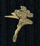 Значок 2015 Blizzcon Exclusive Gold Tracer Overwatch Blizzard Pin 