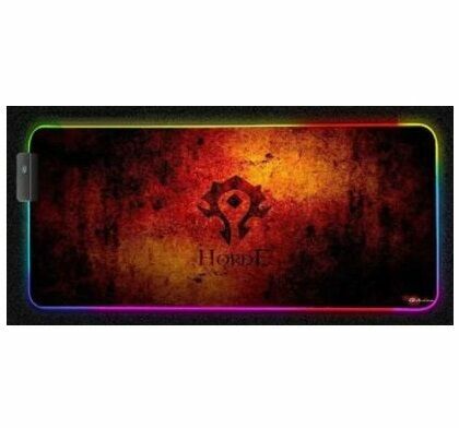 Килимок World of Warcraft Gaming Mouse Pad - Horde Орда (60 * 35 см) + Підсвічування 