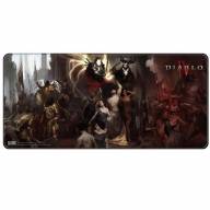 Коврик для мыши игровая поверхность Blizzard DIABLO IV 4 -  Inarius and Lilith (Диабло) XL (90*42 cm)