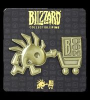 Значок 2017 Blizzcon Exclusive Murloc Blizzard Pin 