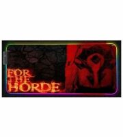 Килимок World of Warcraft Gaming Mouse Pad - Horde (60 * 35 см) + Підсвічування