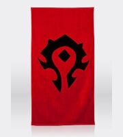 Рушник зі знаком Орди (Horde World of Warcraft Towel) 150 x 72 cm