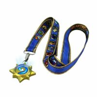 Светящийся медальон Hearthstone Lanyard with Light-Up Charm 