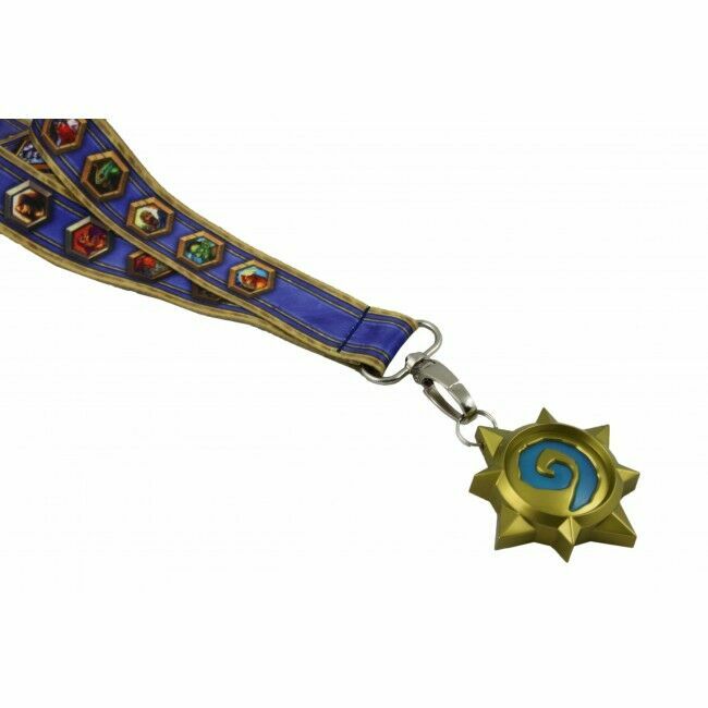 Светящийся медальон Hearthstone Lanyard with Light-Up Charm 