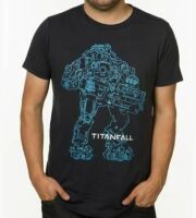 Футболка Titanfall Atlas Outline Premium Tee T-Shirt (размер S, 3XL)