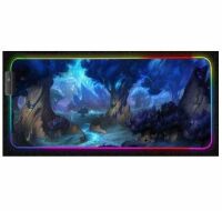 Килимок World of Warcraft Gaming Mouse Pad - Ardenweald Арденвельд (60 * 35 см) + підсвічування 