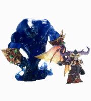 World Of Warcraft — Gnome Warlock: Valdemar with Voidwalker Voyd Premium Figure