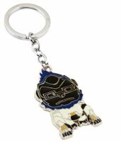 Брелок Overwatch Keychain - Winston metal 