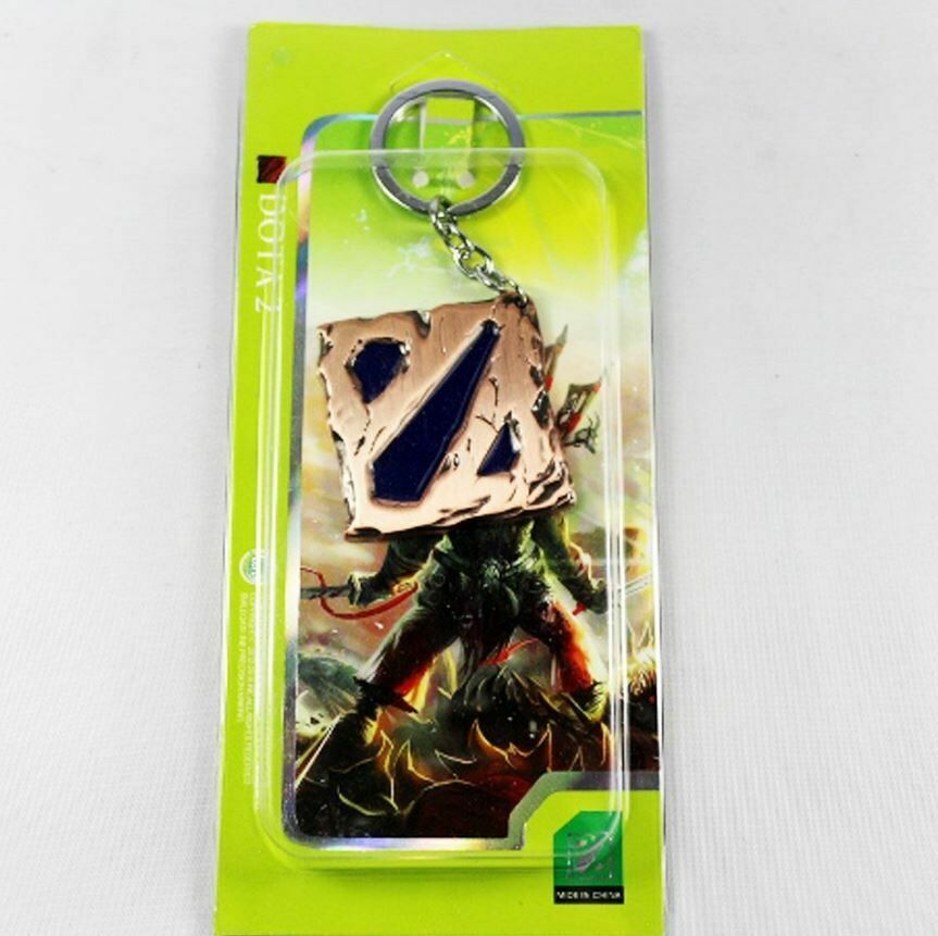 Брелок DOTA 2 Logo метал №2 