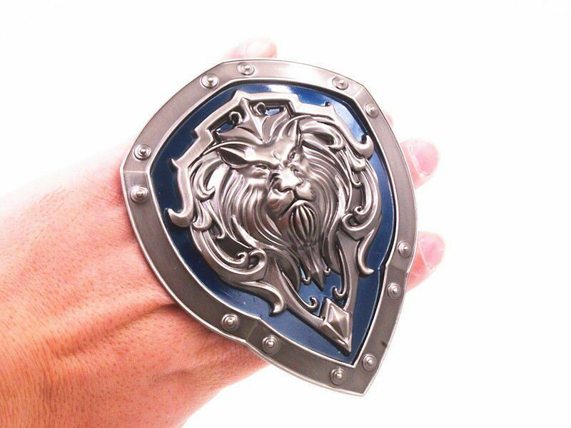 World of Warcraft Alliance Logo Shield Metal 