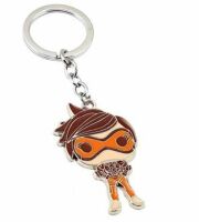 Брелок Overwatch Keychain - Tracer metal