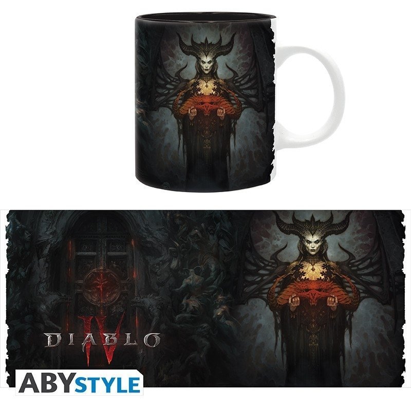 Чашка Diablo IV Lilith Кружка Діабло 4 Ліліт 320 мл. 