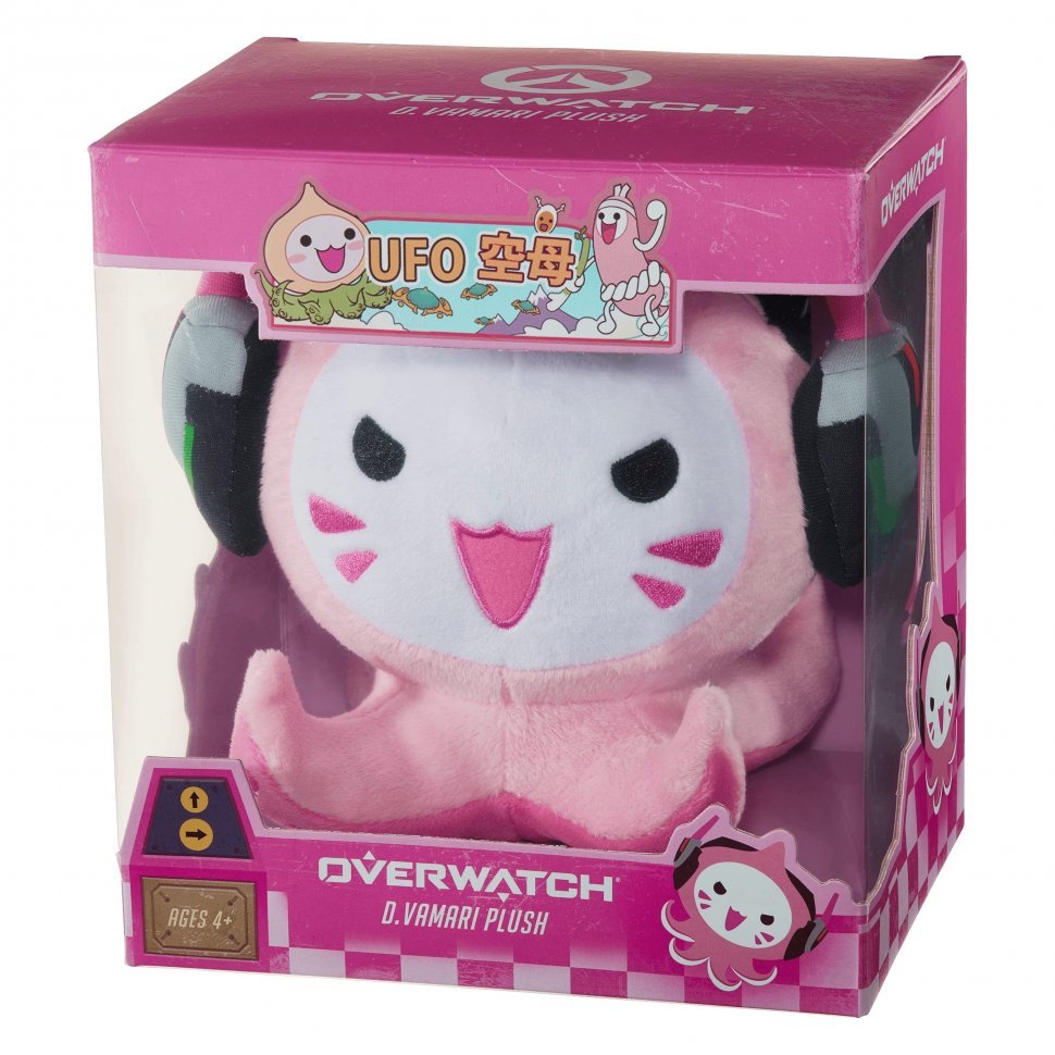 Мяка іграшка Overwatch D.Vamari UFO Plush Doll Blizzard 
