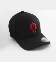 Кепка World of Warcraft Horde 3D Flexfit Hat (розмір L /XL, S /M) червоний