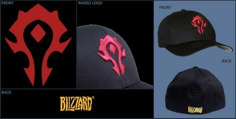 Кепка World of Warcraft Horde 3D Flexfit Hat (розмір L /XL, S /M) червоний 