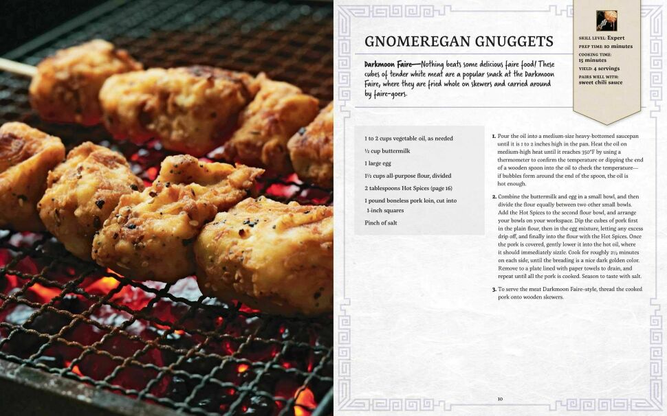 Книга кулінарна World of Warcraft: New Flavors of Azeroth: The Official Cookbook (Тверда палітурка) (Eng) 
