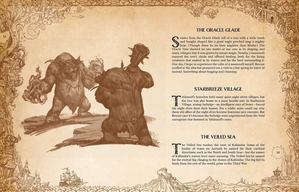 Книга World of Warcraft: Exploring Azeroth Kalimdor Варкрафт Знакомство с Азеротом Калимдор 