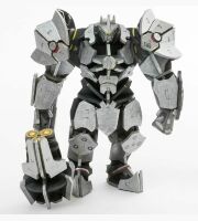 Конструктор з дерева 3D - Overwatch Reinhardt Incredibuilds Wood Model