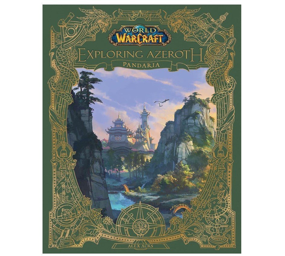 Книга World of Warcraft: Exploring Azeroth: Pandaria Imitation Leather Book 