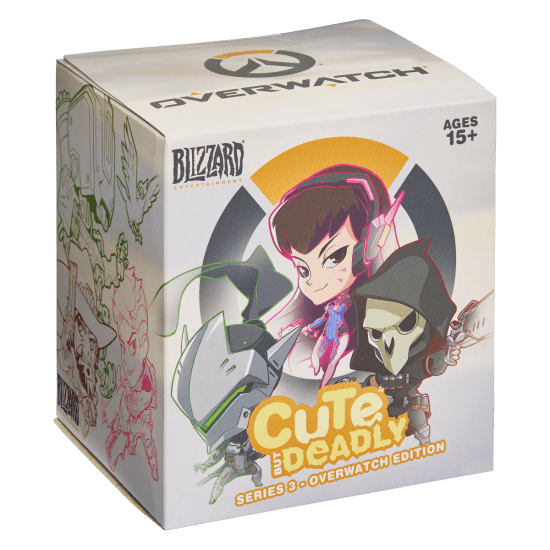 Міні фігурка Cute But Deadly Blind Vinyl - Omnic Crisis Bastion 