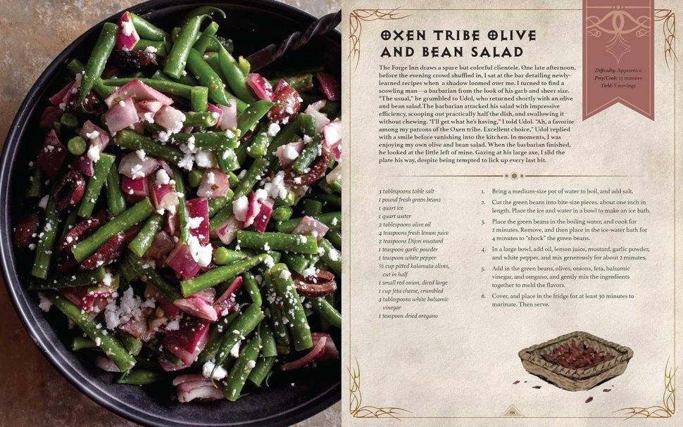Книга кулінарна Diablo Cookbook: Recipes and Tales from the Inns of Sanctuary (Тверда обкладинка) (Eng) 