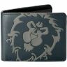 Гаманець JINX World of Warcraft Alliance Loot Navy/Gray Wallet Альянс