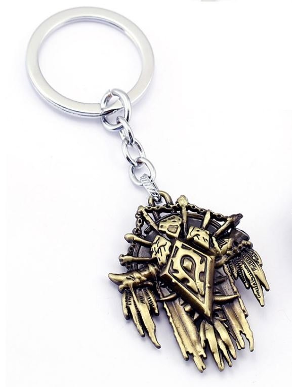 Брелок - World of Warcraft Horde Metal Bronze 