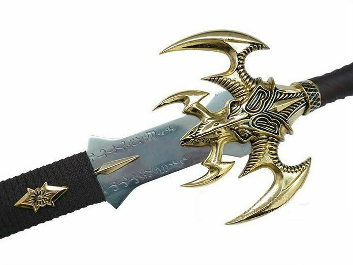 World of Warcraft Dark Elves Sword 1: 1 Full Metal Replica (з невеликим дефектом) 