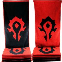 Рушник зі знаком Орди (Horde World of Warcraft Towel) 35 x 75cm 