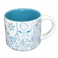 Чашка Warcraft - Cute But Deadly Villain Mug (Lich King and Illidan) 