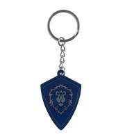 Брелок - World of Warcraft Battle for Azeroth Alliance Rubber Key Chain