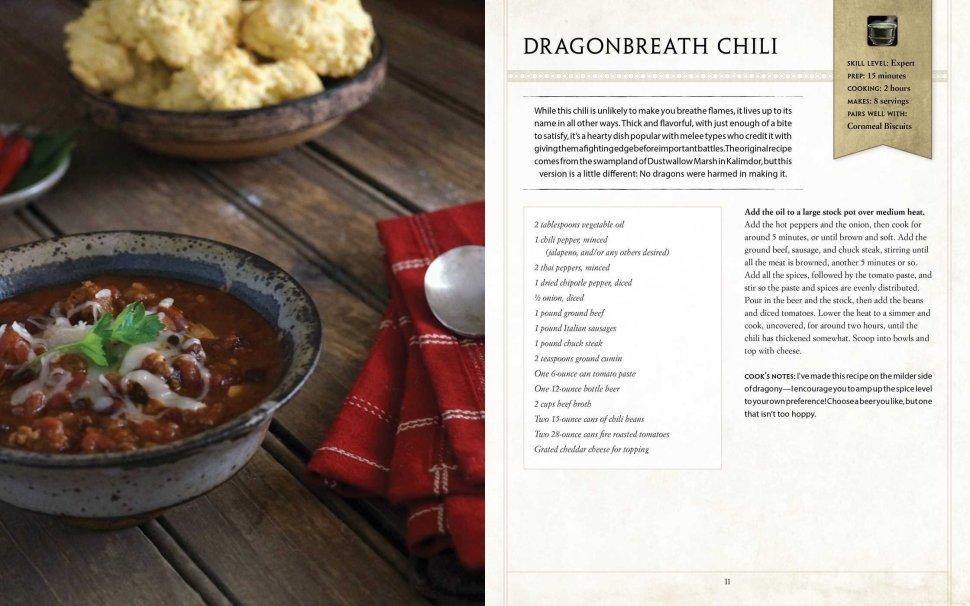 Книга World of Warcraft: The Official Cookbook (Тверда палітурка) (Eng) невеликі пошкодження 