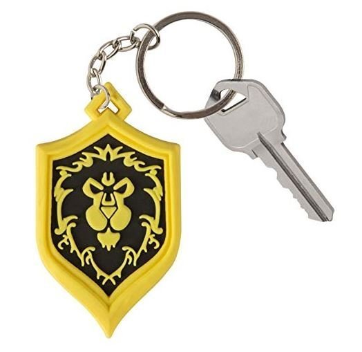 Брелок - World of Warcraft Alliance Pride Rubber Key Chain 