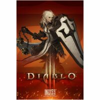 Плакат фирменный Blizzard - Diablo Crusader Poster 